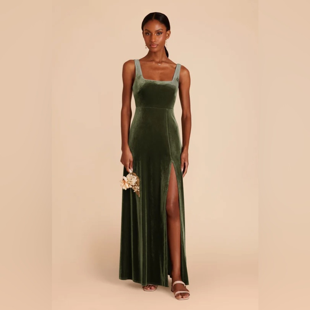 ALEX DRESS | VELVET OLIVE